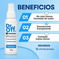 DrOFF🧑‍⚕️Tratamiento médico contra el sudor